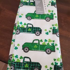 Farmhouse St Patrick's Day Towels